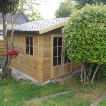 Abri de jardin en bois 2 pentes Abri de jardin en bois 2 pentes